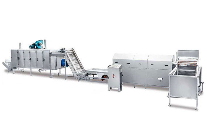 包装袋清洗烘干（风干）流水线