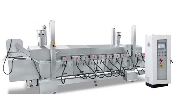 全自动油炸流水线